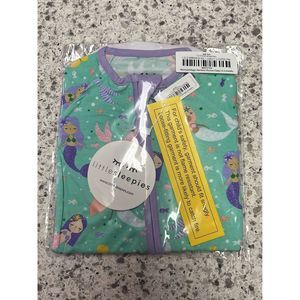 SOLD OUT NWT Little Sleepies Mermaid Magic Zippy 0-3